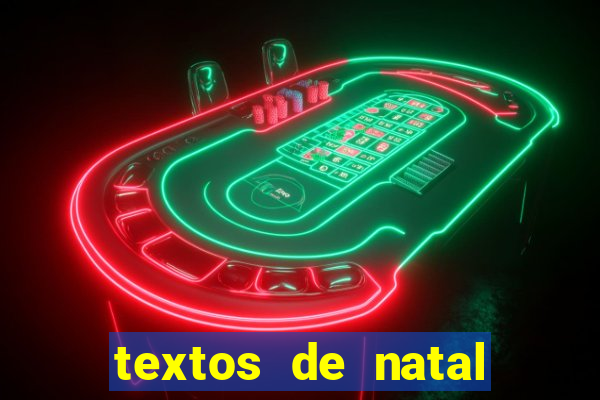 textos de natal para imprimir